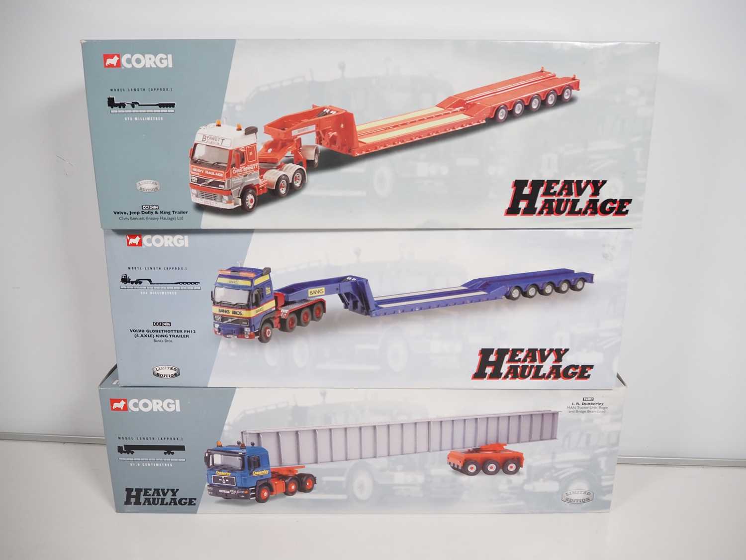 Lot 16 - A group of CORGI 1:50 scale diecast 'Heavy...