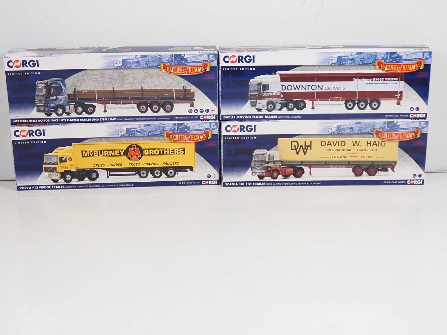 Lot 22 - A group of CORGI 1:50 scale diecast...