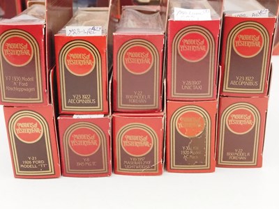 Lot 29 - A tray of MATCHBOX MODELS OF YESTERYEAR...