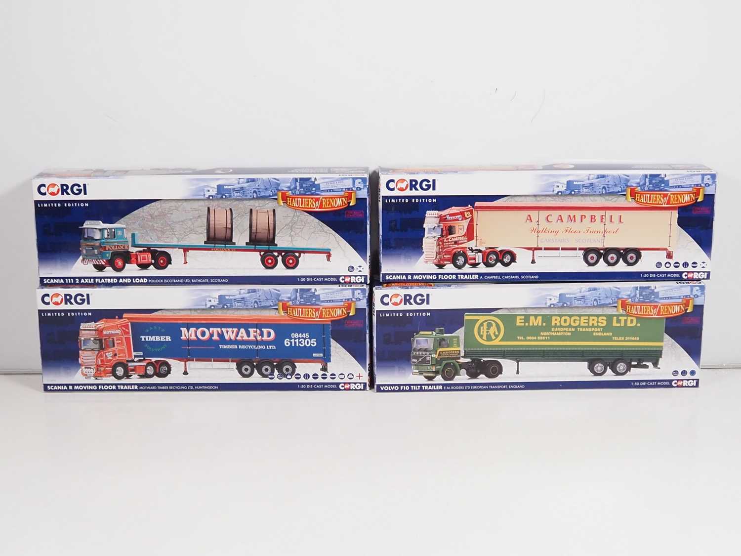 Lot 31 - A group of CORGI 1:50 scale diecast...