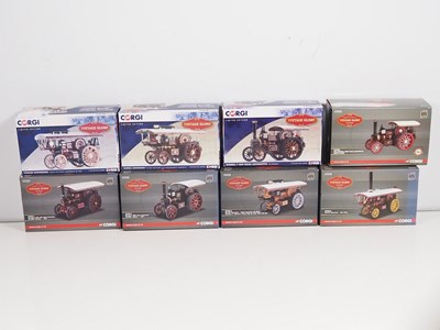 Lot 40 - A group of CORGI 1:50 scale diecast steam road...