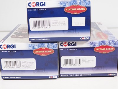 Lot 40 - A group of CORGI 1:50 scale diecast steam road...