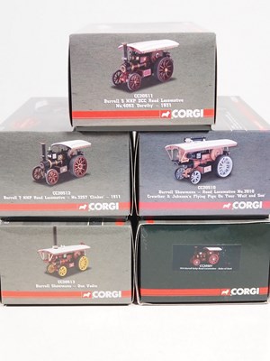 Lot 40 - A group of CORGI 1:50 scale diecast steam road...