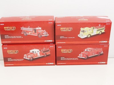 Lot 41 - A group of CORGI 1:50 scale diecast American...