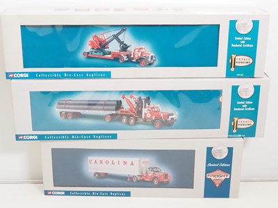 Lot 42 - A group of CORGI 1:50 scale American Outline...