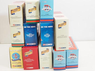 Lot 46 - A group of CORGI 1:50 scale articulated and...