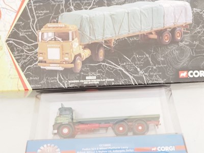 Lot 46 - A group of CORGI 1:50 scale articulated and...