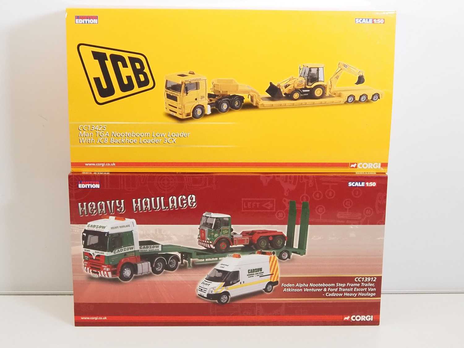 Lot 48 - A pair of CORGI 1:50 scale diecast 'Heavy...