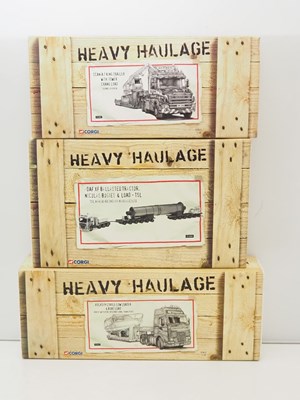 Lot 49 - A group of CORGI 1:50 scale diecast 'Heavy...