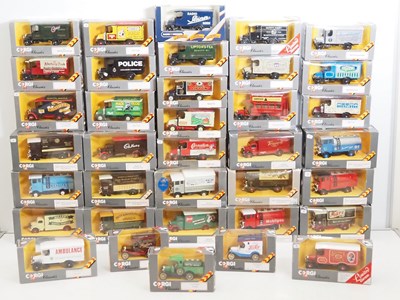 Lot 58 - A large group of CORGI CLASSICS diecast cars...