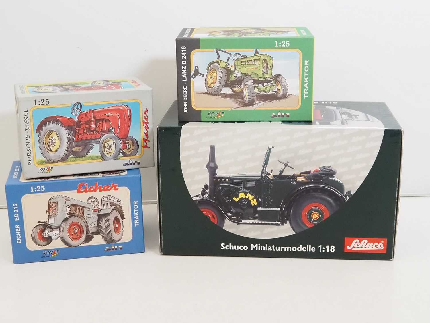 Lot 80 - A SCHUCO 1:18 scale diecast 'Lanz Bulldog'...