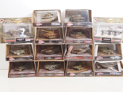 Lot 81 - A group of CORGI 1:50 scale diecast tank...