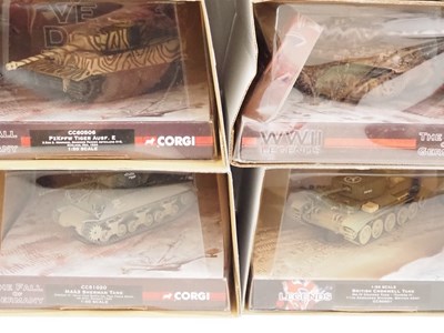 Lot 81 - A group of CORGI 1:50 scale diecast tank...