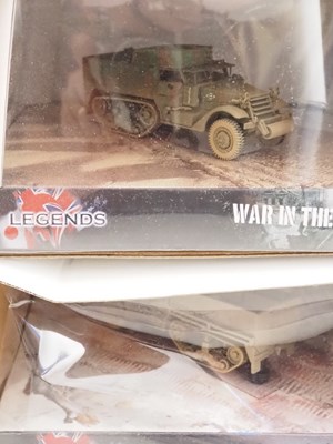 Lot 81 - A group of CORGI 1:50 scale diecast tank...