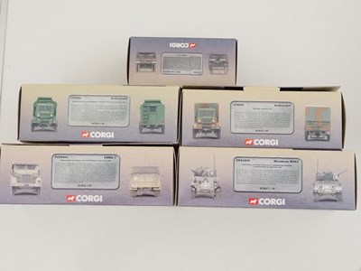 Lot 82 - A group of CORGI 1:50 scale diecast tanks and...