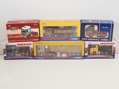 Lot 107 - A group of CORGI 1:50 scale diecast lorry...