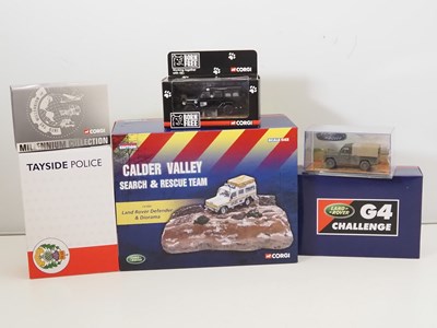 Lot 111 - A group of CORGI 1:50 scale Land Rover diecast...