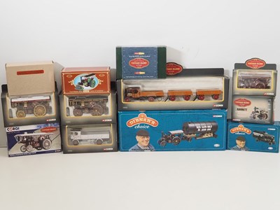 Lot 118 - A group of mostly CORGI diecast steam lorries...