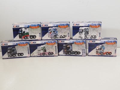 Lot 119 - A group of CORGI 1:50 scale diecast lorry...