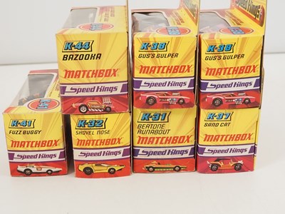 Lot 123 - A group of vintage diecast MATCHBOX Speed...