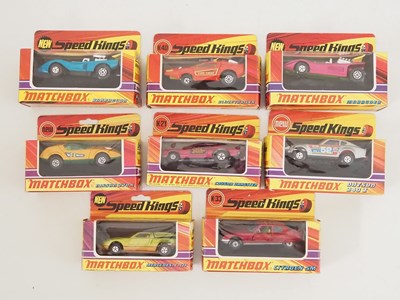 Lot 124 - A group of vintage diecast MATCHBOX Speed...