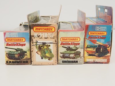 Lot 128 - A group of MATCHBOX BATTLE KINGS diecast...