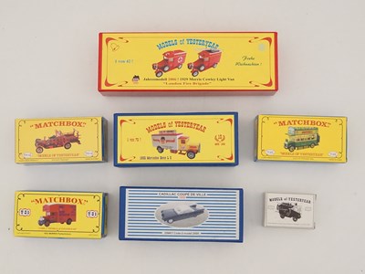 Lot 139 - A group of MATCHBOX MODELS OF YESTERYEAR and...