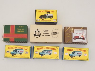 Lot 140 - A group of MATCHBOX MODELS OF YESTERYEAR code...