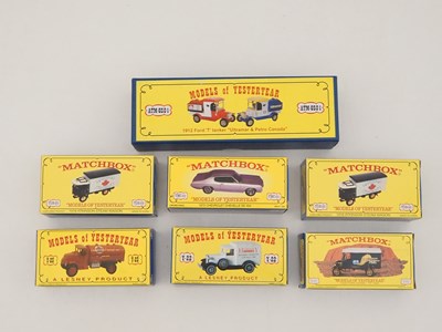 Lot 141 - A group of MATCHBOX MODELS OF YESTERYEAR code...