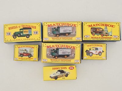 Lot 153 - A group of limited edition MATCHBOX MODELS OF...