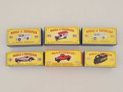 Lot 154 - A group of MATCHBOX MODELS OF YESTERYEAR Code...