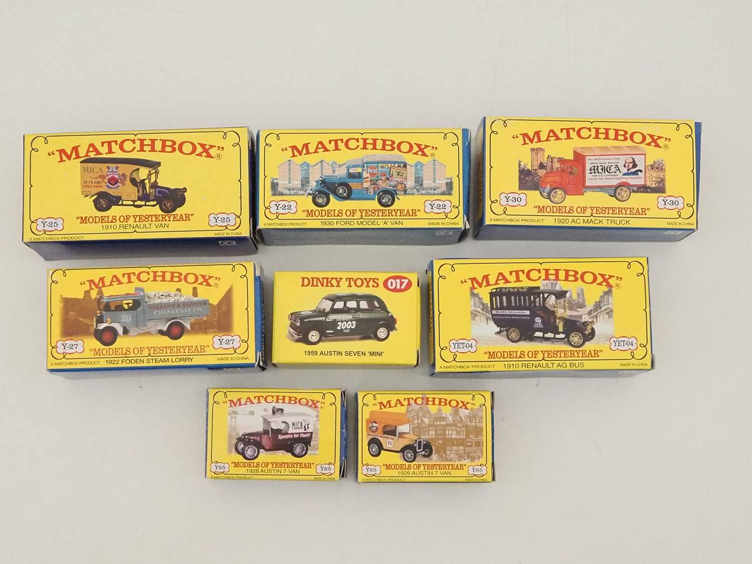 Lot 155 - A group of limited edition MATCHBOX MODELS OF...