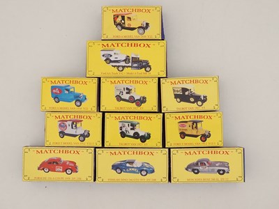 Lot 157 - A group of MATCHBOX MODELS OF YESTERYEAR Code...