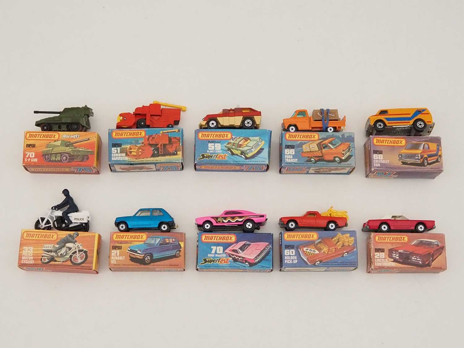 Lot 159 - A Group Of MATCHBOX SUPERFAST Diecast