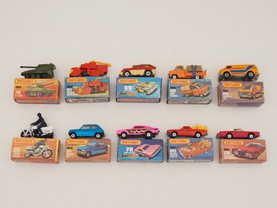 Lot 159 - A group of MATCHBOX SUPERFAST diecast vehicles...