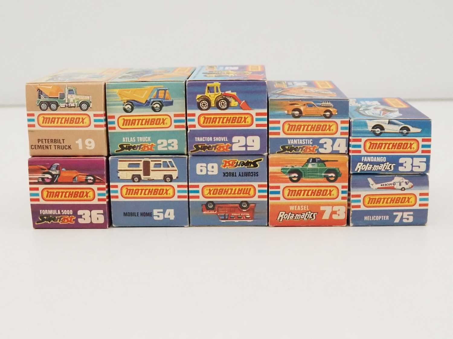 Lot 160 - A group of MATCHBOX SUPERFAST diecast vehicles...