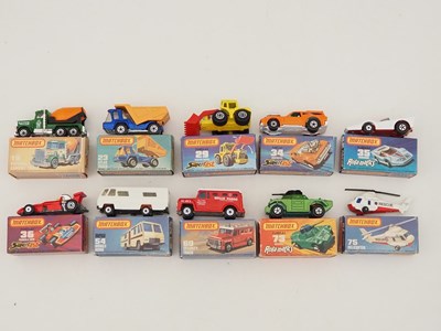 Lot 160 - A group of MATCHBOX SUPERFAST diecast vehicles...