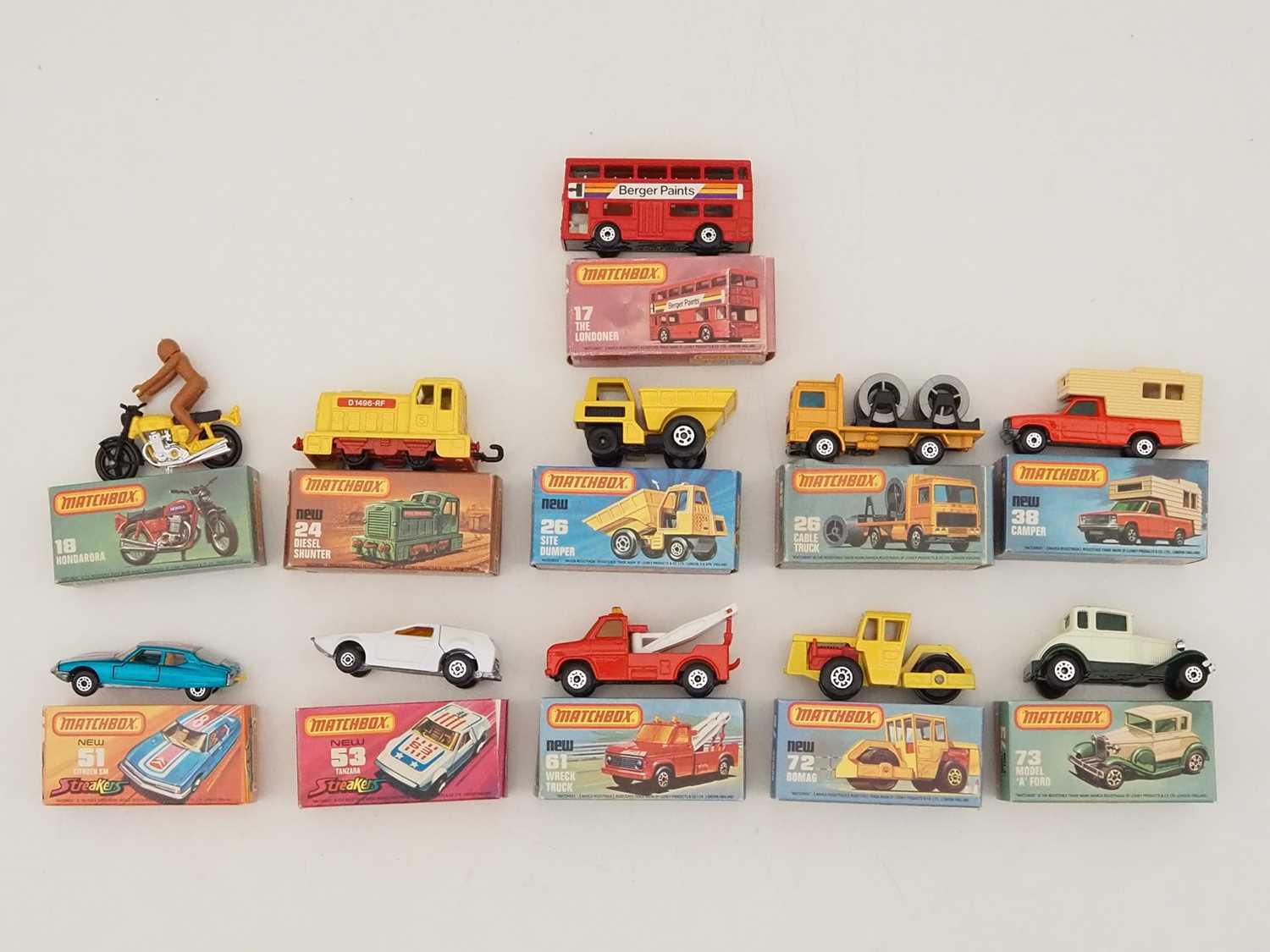 Lot 162 - A Group Of MATCHBOX SUPERFAST Diecast