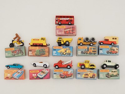 Lot 162 - A group of MATCHBOX SUPERFAST diecast vehicles...