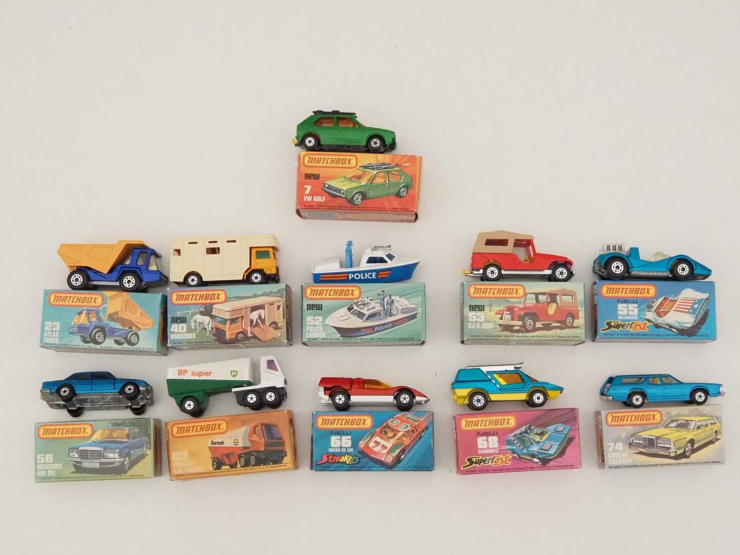 Lot 163 - A Group Of MATCHBOX SUPERFAST Diecast