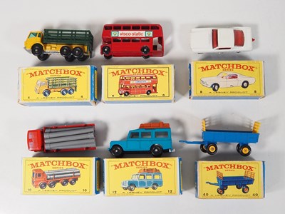 Lot 170 - A group of MATCHBOX Regular Wheels in Type E4...