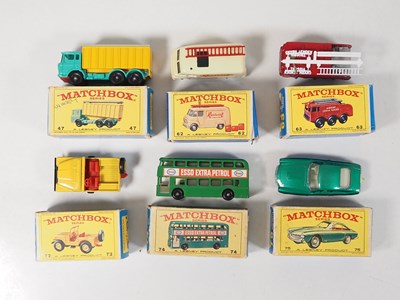 Lot 173 - A group of MATCHBOX Regular Wheels in Type E3...