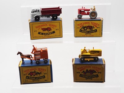 Lot 176 - A group of MATCHBOX Regular Wheels in Type A,...