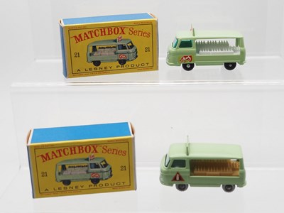 Lot 177 - A pair of MATCHBOX Regular Wheels 21C Bottle...