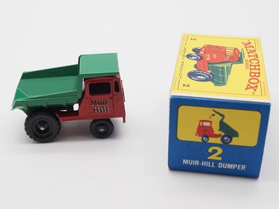 Lot 181 - A MATCHBOX Regular Wheels 2C Muir Hill Dumper...