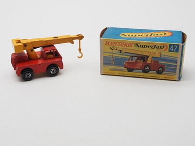 Lot 182 - A MATCHBOX SUPERFAST 42A Iron Fairy Crane in a...