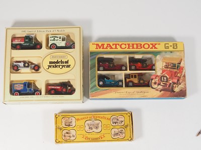 Lot 183 - A group of MATCHBOX MODELS OF YESTERYEAR Gift...