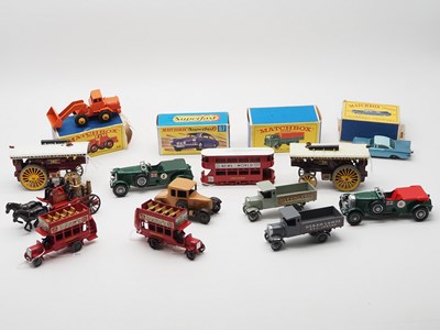 Lot 185 - A group of unboxed MATCHBOX MODELS OF...