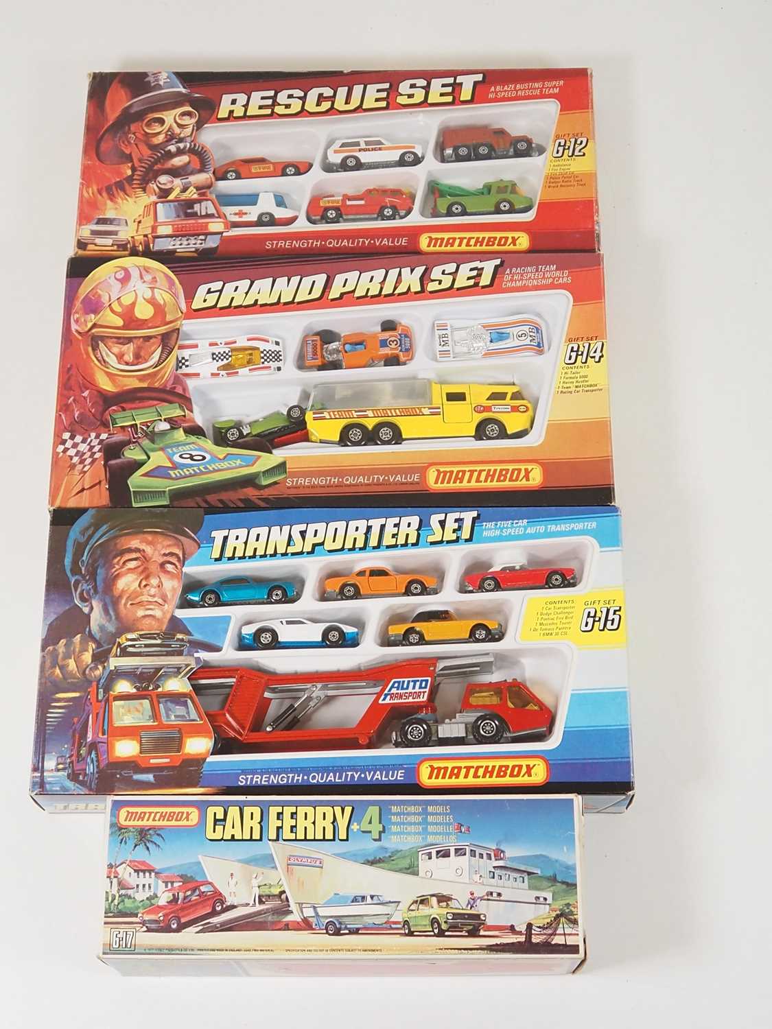 Lot 187 - A group of MATCHBOX SUPERFAST gift sets...