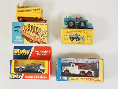 Lot 189 - A mixed group of vintage boxed diecast...